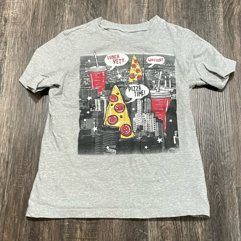Carter’s Pizza Lunch Graphic Tee 7